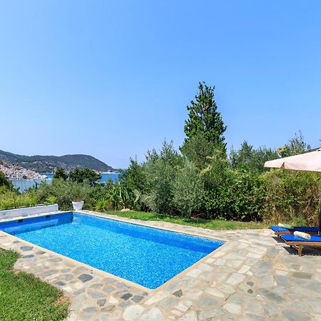 Villa Rodia With Swimming Pool On Skopelos Island Exterior photo